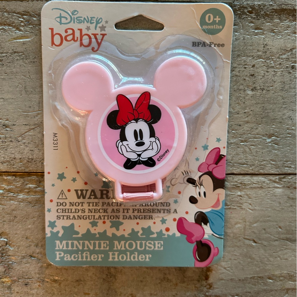 Disney Baby Minnie Mouse Pacifier clip